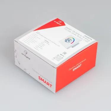 Панель SMART-P8-RGB-G-IN White (12-24V, 3x4A, Rotary, 2.4G) (Arlight, IP20 Пластик, 5 лет) | 033764 | Arlight