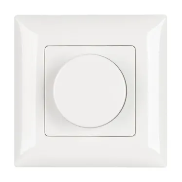 Панель SMART-P14-DIM-P-IN White (230V, 1.5A, 0/1-10V, Rotary, 2.4G) (Arlight, IP20 Пластик, 5 лет) | 033010 | Arlight