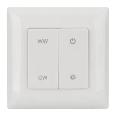 Панель SMART-P48-MIX-P-SUF (3V, 1 зона, Knob, 2.4G) (Arlight, Пластик) | 028302 | Arlight