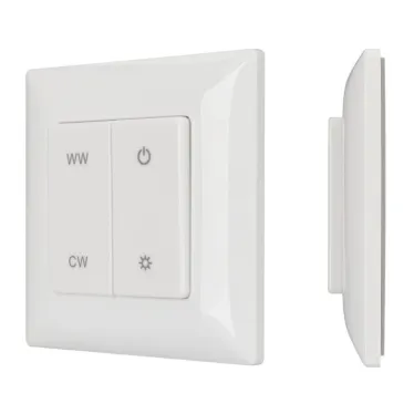 Панель SMART-P48-MIX-P-SUF (3V, 1 зона, Knob, 2.4G) (Arlight, Пластик) | 028302 | Arlight