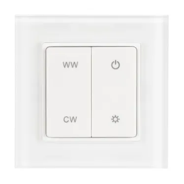 Панель SMART-P49-MIX-G-SUF (3V, 1 зона, Knob, 2.4G) (Arlight, Пластик) | 032985 | Arlight