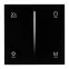 Панель SMART-P6-DIM-G-IN Black (12-24V, 4x3A, Sens, 2.4G) (Arlight, IP20 Пластик, 5 лет) | 034780 | Arlight