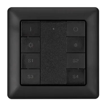 INTELLIGENT ARLIGHT Панель DALI-223-1G-4S-IN-BLACK (BUS) | 029243 | Arlight