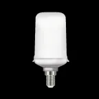 Лампа светодиодная Black LED T65 Flame 5W E14 20-80lm 1500K | 157401105 | Gauss