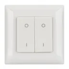 Панель SMART-P47-DIM-P-SUF (3V, 2 зоны, Knob, 2.4G) (Arlight, Пластик) | 028301 | Arlight
