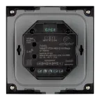 Панель SMART-P20-MIX-G-IN Black (12-24V, 4x3A, Rotary, 2.4G) (Arlight, IP20 Пластик, 5 лет) | 033762 | Arlight