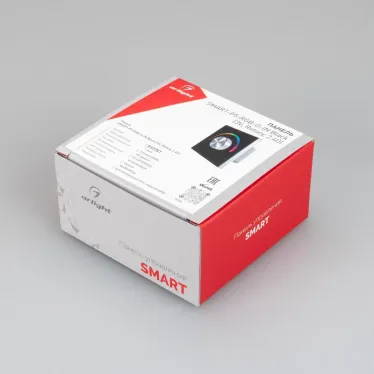 Панель SMART-P5-RGB-G-IN Black (3V, Rotary, 2.4G) (Arlight, IP20 Пластик, 5 лет) | 033757 | Arlight