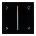Панель SMART-P21-MIX-G-IN Black (12-24V, 4x3A, Sens, 2.4G) (Arlight, IP20 Пластик, 5 лет) | 033765 | Arlight