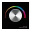 Панель SMART-P8-RGB-G-IN Black (12-24V, 3x4A, Rotary, 2.4G) (Arlight, IP20 Пластик, 5 лет) | 033763 | Arlight
