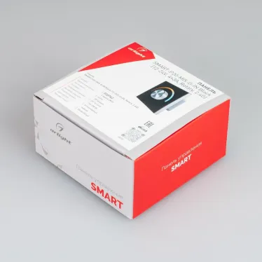 Панель SMART-P20-MIX-G-IN Black (12-24V, 4x3A, Rotary, 2.4G) (Arlight, IP20 Пластик, 5 лет) | 033762 | Arlight
