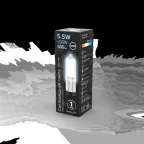 Лампа светодиодная Black LED G9 AC220-240V 5.5W 500lm 4100K Glass | 107809205 | Gauss