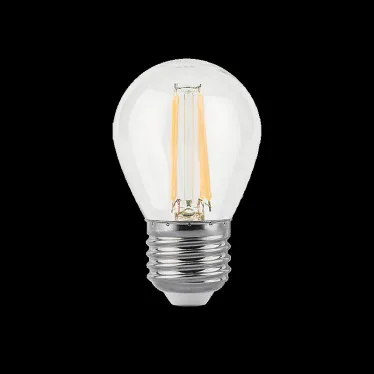 Лампа светодиодная Black LED Filament Шар E27 7W 550lm 2700K step dimmable | 105802107-S | Gauss