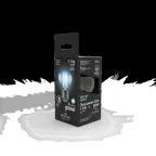 Лампа светодиодная Black LED Filament Шар E27 11W 750lm 4100K | 105802211 | Gauss