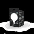 Лампа светодиодная Black LED G125 E27 22W 1840lm 4100K | 105102222 | Gauss