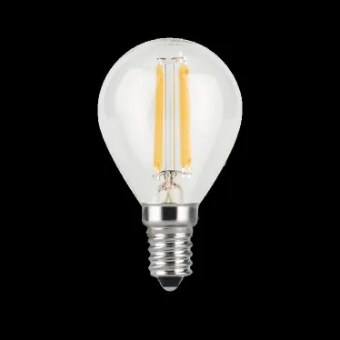 Лампа светодиодная Black LED Filament Шар E14 9W 710lm 4100K | 105801209 | Gauss