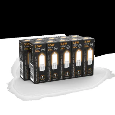 Лампа светодиодная Black LED G4 AC220-240V 3.5W 240lm 3000K Glass | 107807103 | Gauss