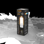 Лампа светодиодная Black LED G4 AC220-240V 3.5W 240lm 3000K Glass | 107807103 | Gauss