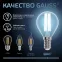 Лампа светодиодная Black LED Filament Шар E14 11W 750lm 4100K | 105801211 | Gauss
