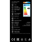 Лампа светодиодная Black LED Filament Шар E14 11W 750lm 4100K | 105801211 | Gauss