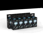 Лампа светодиодная Black LED Filament Шар E14 7W 580lm 4100K step dimmable | 105801207-S | Gauss