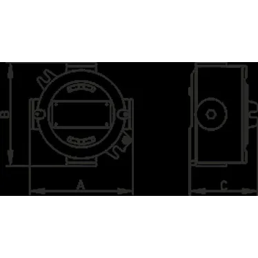 Коробка соединительная взрывозащищенная LTJB-IIC-R6-[LT-B-TS2MA(A/B/C/D)] | 2327000040 | Световые Технологии