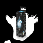 Лампа светодиодная Black LED Filament Свеча на ветру E14 7W 580lm 4100K step dimmable | 104801207-S | Gauss