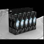 Лампа светодиодная Black LED Filament Свеча на ветру E14 7W 580lm 4100K step dimmable | 104801207-S | Gauss