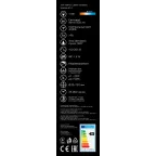 Лампа светодиодная Black LED Filament Свеча на ветру E14 11W 750lm 4100K | 104801211 | Gauss