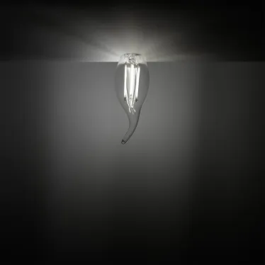 Лампа светодиодная Black LED Filament Свеча на ветру E14 11W 750lm 4100K | 104801211 | Gauss