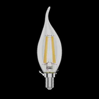 Лампа светодиодная Black LED Filament Свеча на ветру E14 11W 750lm 4100K | 104801211 | Gauss