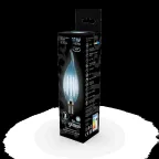 Лампа светодиодная Black LED Filament Свеча на ветру E14 11W 750lm 4100K | 104801211 | Gauss