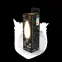 Лампа светодиодная Black LED Filament Свеча OPAL E14 5W 420lm 2700К | 103201105 | Gauss
