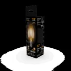 Лампа светодиодная Black LED Filament Свеча E14 11W 720lm 2700К | 103801111 | Gauss