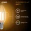 Лампа светодиодная Black LED Filament Свеча E14 11W 720lm 2700К | 103801111 | Gauss