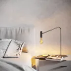 Лампа светодиодная Black LED Filament ST64 Flexible E27 6W Golden 360lm 2400К | 157802006 | Gauss