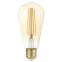 Лампа светодиодная Black LED Filament ST64 E27 8W Golden 740lm 2400К | 157802008 | Gauss
