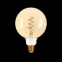 Лампа светодиодная Black LED Filament G120 Flexible E27 6W Golden 360lm 2400К | 158802008 | Gauss