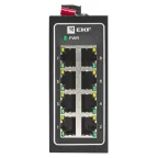 Промышленный неуправляемый коммутатор EKF TSX-100 8 портов 10/100 Мбит/с | TSX-100-UN-8 | EKF