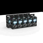 Лампа светодиодная Black LED Filament A60 E27 10W 970lm 4100К step dimmable | 102802210-S | Gauss