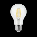 Лампа светодиодная Black LED Filament A60 E27 10W 970lm 4100К step dimmable | 102802210-S | Gauss