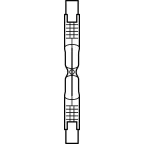 Лампа галогенная линейная d12мм L74.9 R7s 48Вт 230В 64684 48W 230V R7S FS1 | 4008321977595 | Osram