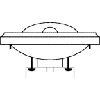 Лампа галогенная 41832 SSP 35W 12V G53 FS1 | 4050300335728 | Osram