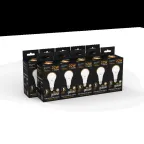 Лампа светодиодная Black LED A70 22W E27 1560lm 3000K | 102502122 | Gauss