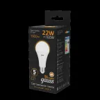 Лампа светодиодная Black LED A70 22W E27 1560lm 3000K | 102502122 | Gauss