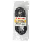Кабель USB (шт. micro USB - шт.USB A) 3 метра, черный REXANT | 18-1166-2 | REXANT