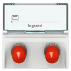 Розетка Mosaic волоконооптическая 2 ST | 078616 | Legrand