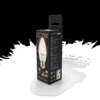 Лампа светодиодная Black LED Свеча E27 9.5W 890lm 3000К | 103102110 | Gauss