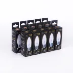 Лампа светодиодная Black LED Свеча E27 9.5W 890lm 3000К | 103102110 | Gauss