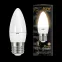Лампа светодиодная Black LED Свеча E27 9.5W 890lm 3000К | 103102110 | Gauss