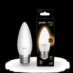 Лампа светодиодная Black LED Свеча E27 9.5W 890lm 3000К | 103102110 | Gauss